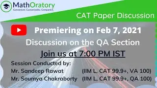 QA Paper solving technique | CAT 2020 Slot 3 QA | Start your CAT Preparation | Detailed Solutions