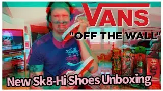 Vans Sk8-HI’s Fuchsia Red/True White Unboxing