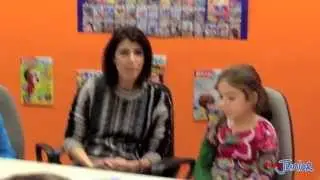 Giorgia intervistata dagli Junior reporter