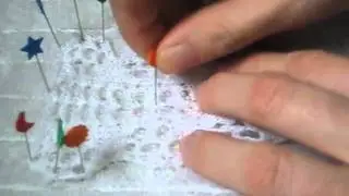 Blocking Knit Lace