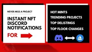NFT Marketplace Pulse Hub - (Instant Discord Notifications For Floor Incrase - Delistings - Mints)