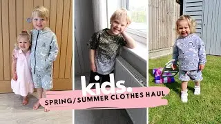 BOYS & GIRLS SPRING/SUMMER KIDS CLOTHING HAUL