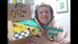 August Geek Gear Wizardry unboxing!!