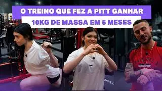 O TREINO DE PERNA QUE FEZ A PITT GANHAR 10KG DE MASSA EM 5 MESES