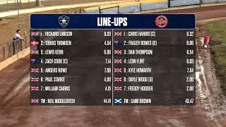 Poole vs Glasgow | Knockout Cup Semi Final Leg 1 | POOLE PIRATES SPEEDWAY 2025