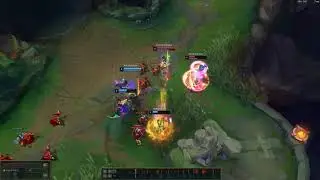 Vayne Triple kill at level 5!!!