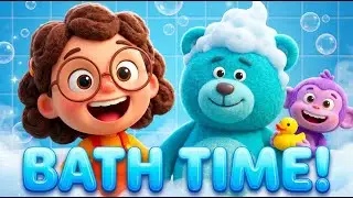 🛁 Bath Song + More Nursery Rhymes! | Tub Time Adventure with Mia, Bobo & Pip 🦆
