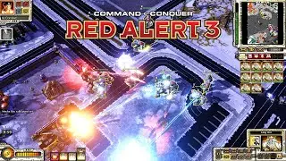 Command and Conquer Red Alert 3 Rejuvenation MOD Rising Sun Gameplay at Hand of Death Map