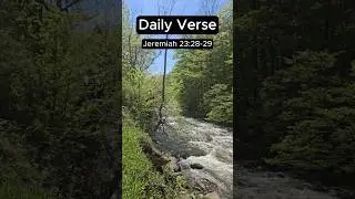 1 Verse, 1 Minute: Jeremiah 23:28-29
