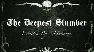 The Deepest Slumber - ritualpasta
