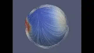 Flow model for a spherical body