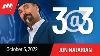 3@3 with Jon Najarian- $TDOC $SBUX & $ICLN
