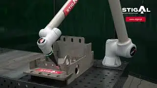 Cobot spawający STIGAL | Proces spawania w 5 krokach
