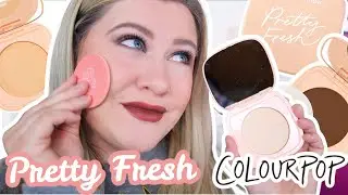 COLOURPOP PRETTY FRESH PRESSED POWDER: WEAR TEST ON OILY SKIN!