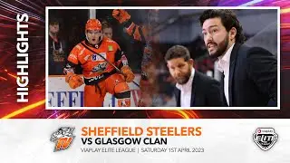 Sheffield Steelers v Glasgow Clan - EIHL - 1st April 2023
