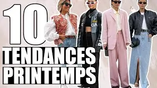 10 PIECES TENDANCES PRINTEMPS 2023