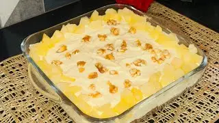 Best recipe of pineapple custard cake easy and simple recipe 😋