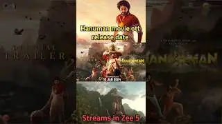 Hanuman movie ott release date||| Streams in zee 5|||Cinimaya #cinimaya