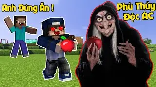 PHÙ THỦY QUYỀN NĂNG NHẤT LÀ KẺ XẤU TRONG MINECRAFT | BÉ NOOB CỨU BQTHANH KHỎI BỊ HÃM HẠI