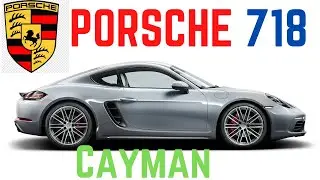 Porsche Cayman 718-S IN 4K
