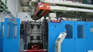 BEK-BM230  220L  double L ring drum blow molding machine
