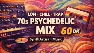 70s Psychedelic Lofi Mix | Chill Trap Vibes (60 DK)