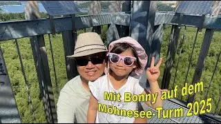 M&ouml;hnesee 2025 -Mit Bonny durch Klangwald, Turm & Staumauer