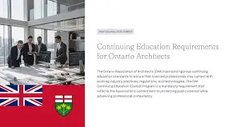 Ontario Architect Continuing Education Requirements: OAA CPD Hours Guide