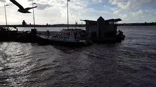 Pilot boat returns to Liverpool Cruise Terminal  2017