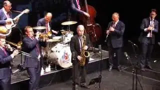 DSC Band with Scott Hamilton (ts) play 