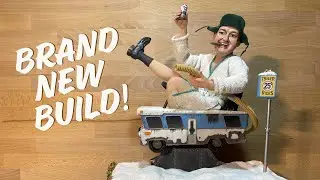How to Make a Cousin Eddie - Christmas Vacation Kiddie Ride Diorama