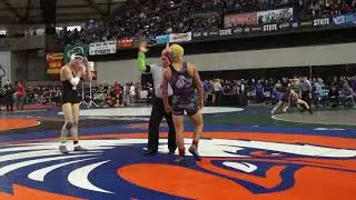 4A Washington State 152lbs SemiFinal DANNY SNEDIKER - UNION vs GUNNER STARREN - TAHOMA