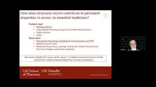 CPPI Seminar: Structural racism and disparities in access to essential medicines in the U.S.