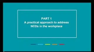 Healthy Workplaces: Tackling NCDs in workplace settings in low- and middle-income countries