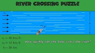 Dazzling Calculus Puzzle | Optimal River Crossing Problem | Can You Solve It?