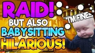 CARRYING A GUARDIAN THROUGH THE RAID! HILARIOUS!