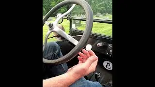How To Start and Drive a Ford Model T POV