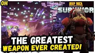 The GREATEST Weapon Ever Created!! Deep Rock Galactic Survivor!