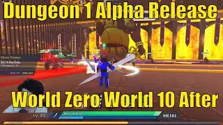 Swordburst 3 Alpha Dungeon 1 Boss | World Zero World 10 + Crystal Chaos Dungeon - Max Level 150