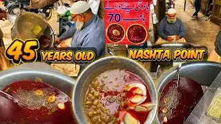 Bao Gee Chanay Wala Lohari Gate Lahore | Lahori Nashta | Street Food Lahore | Anda Chanay | 