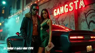 Dark Gangsta Trap Type Beat 2025 | FROM THE BLOCK 🔥 | 21 Savage x Gucci Mane Vibes