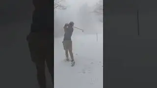 What's the coldest weather you would golf in? (via IG/jmertz81)