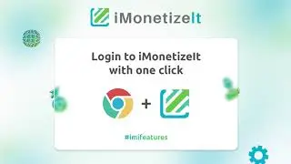 Login to iMonetizeIt with one click