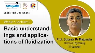 Lec 19: Basic understandings and applications of fluidization