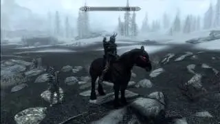 The Elder Scrolls V: Skyrim - Level 53 mounted and armed