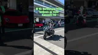 Berth llevando al m&aacute;ximo la Kawasaki H2 #mexico #kawasaki #kawasakininjah2r