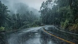 Rain Sounds for Sleeping &ndash; Heavy Rain on a Cozy Forest for Deep Relaxation