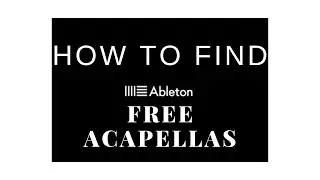 Where to source Acapellas, vocal samples and free voice sounds - Tutorial