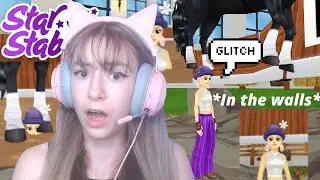 *GLITCH/BUG* 🤔 In The FLOORS & WALLS (Star Stable Riding Arena)
