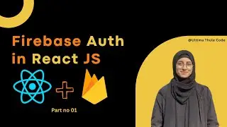 Firebase Auth in React js (Part no 01) #firebase #reactjs